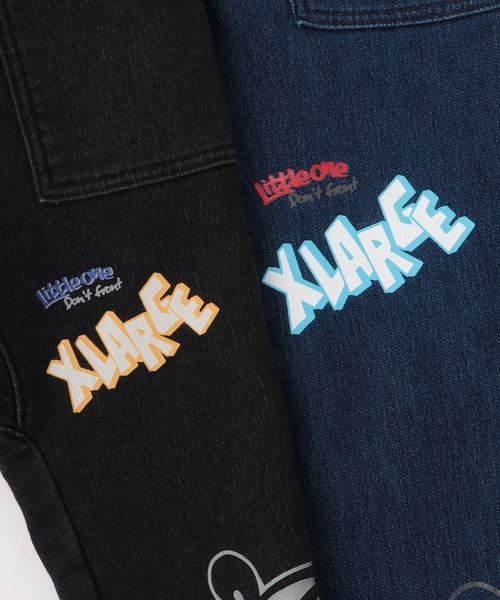 「XLARGE KIDS」 「KIDS」スウェットパンツ 100cm ブラック キッズ_画像7