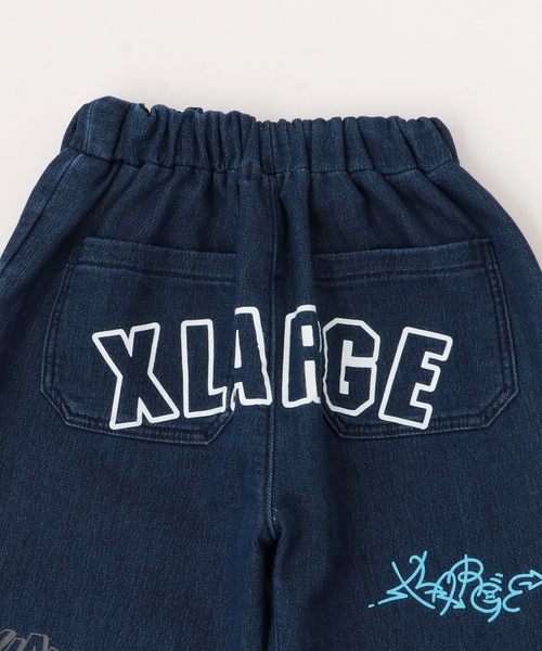 「XLARGE KIDS」 「KIDS」スウェットパンツ 100cm ブラック キッズ_画像9