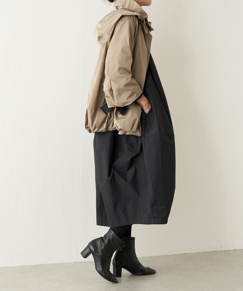 「BEARDSLEY」 長袖ワンピース M ダークグレー レディースの画像