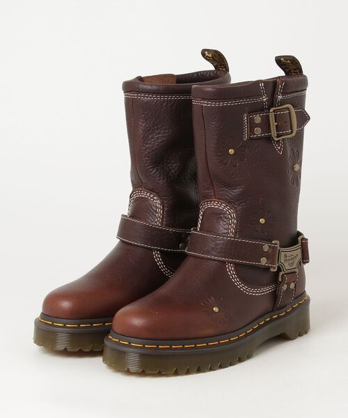 Dr.Martens（ドクターマーチン） ブーツ ANISTONE HI フラワー リガー