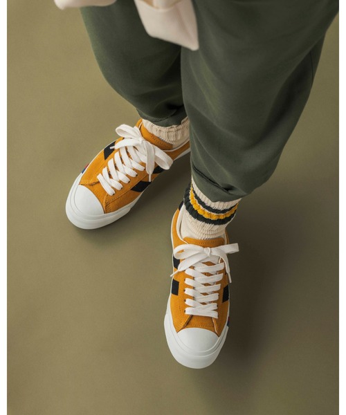 「PRO-Keds」 ローカットスニーカー 25.5cm マスタード メンズ_画像6