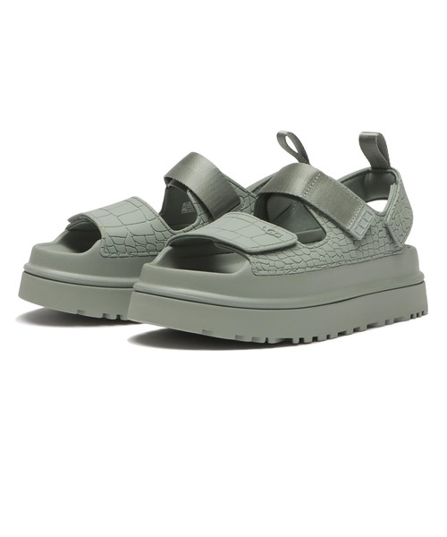 UGG Australia（アグオーストラリア） 厚底 ugg サンダル W GOLDENGLOW