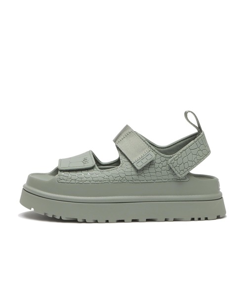 UGG Australia（アグオーストラリア） 厚底 ugg サンダル W GOLDENGLOW