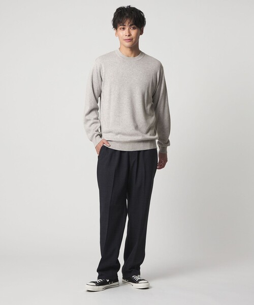 「A DAY IN THE LIFE UNITED ARROWS」 長袖ニット M ブラック メンズ_画像4