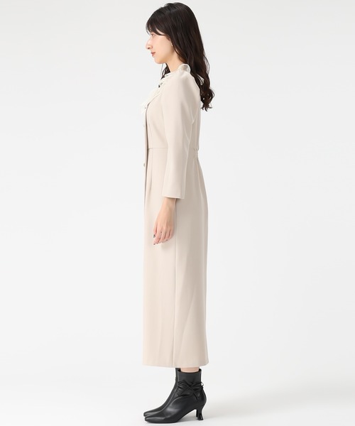 「31 Sons de mode」 長袖ワンピース M ブラウン レディースの画像
