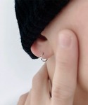 フープ ピアス /Bz/フープピアス / シル...の詳細画像1