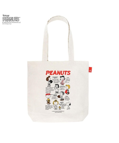 Vintage PEANUTS トートバッグ ルートート / SNOOPY スヌーピー IP