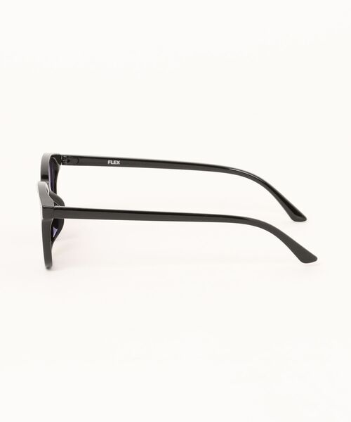 FLEX サングラス 調光・偏光レンズ搭載 square frame 3 sunglasses