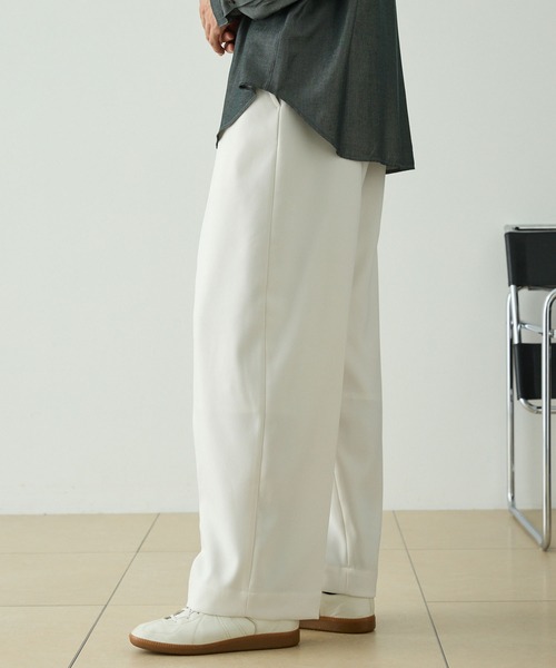 「EMMA CLOTHES」 スラックス M アイボリー メンズ_画像9