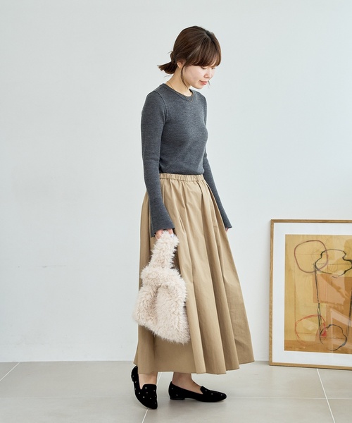 「LE TALON」 バレエシューズ 24cm ブルー系その他 レディース_画像3