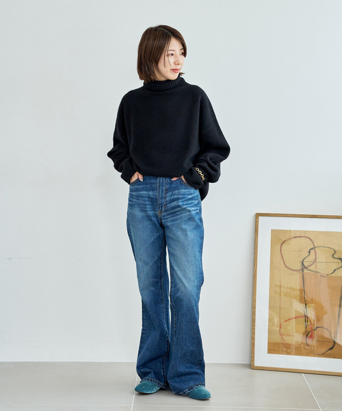 「LE TALON」 バレエシューズ 24cm ブルー系その他 レディース_画像8
