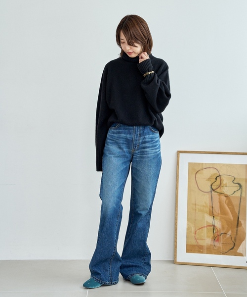 「LE TALON」 バレエシューズ 24cm ブルー系その他 レディース_画像9