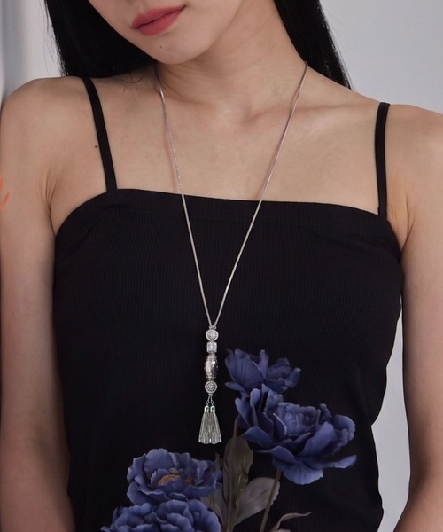 グロッセ タッセル ネックレス ELUNIS ネックレス タッセルネックレス レディース : ZOZOTOWN Yahoo