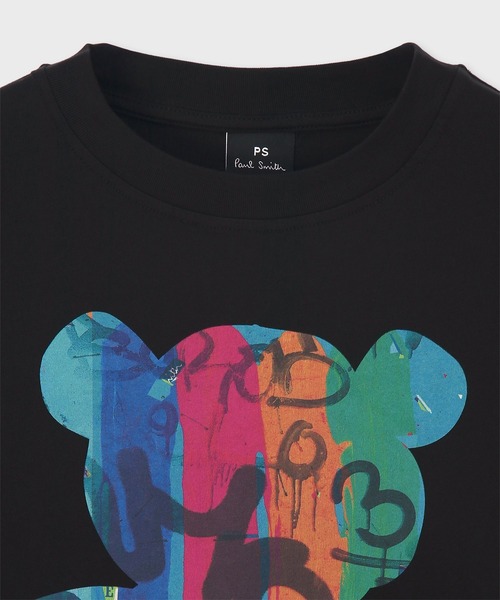 PS Paul Smith tシャツ 半袖 ウィメンズ ”Graffiti Bear” 半袖Tシャツ