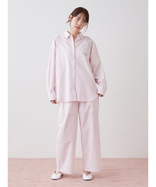 新品未使用gelato pique ピンクパジャマ gelato pique（ジェラートピケ） uvカット パジャマ ルームウェア 「UV