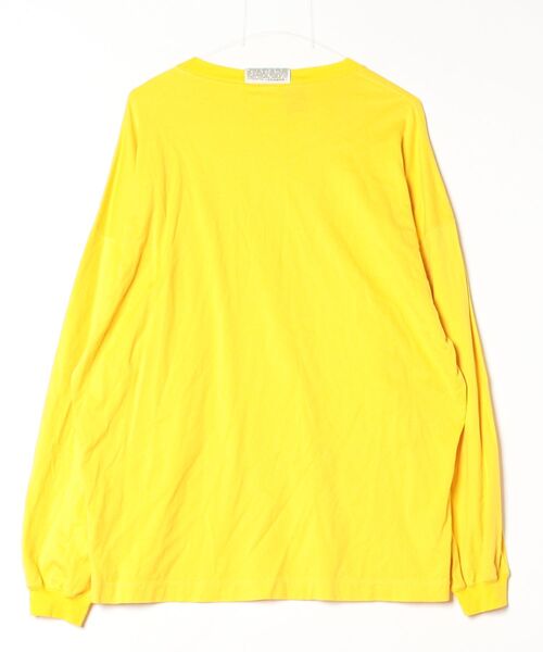 「N.HOOLYWOOD COMPILE」 長袖Tシャツ 36 イエロー メンズ_画像2