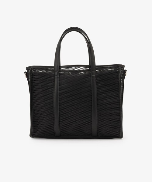 V.P.C. メッシュトートバッグ ブラック Afternoon Tea（アフタヌーンティー） トートバッグ メッシュトート