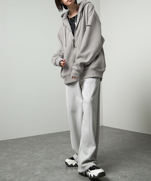 トップス　グレー　即日発送 Alfred Alex」 ジップアップパーカー M チャコール メンズ : ZOZOTOWN