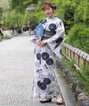 浴衣 変わり織り浴衣3点セット「浴衣・帯・下駄...の詳細画像1