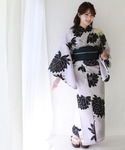 浴衣 変わり織り浴衣3点セット「浴衣・帯・下駄...の詳細画像2