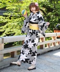浴衣 変わり織り浴衣3点セット「浴衣・帯・下駄...の詳細画像4