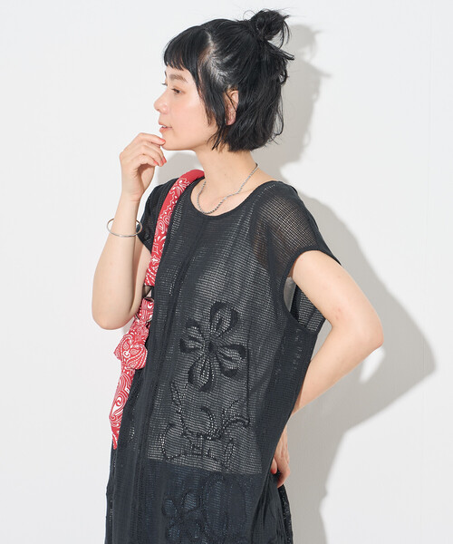FREAK'S STORE（フリークスストア） ワンピース 夏 インド メッシュ