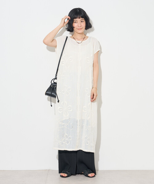 FREAK'S STORE（フリークスストア） ワンピース 夏 インド メッシュ