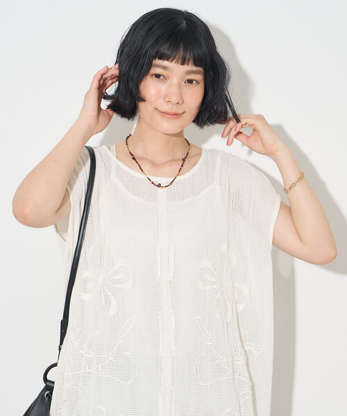 FREAK'S STORE（フリークスストア） ワンピース 夏 インド メッシュ