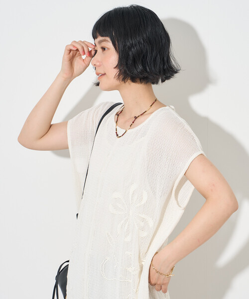 FREAK'S STORE（フリークスストア） ワンピース 夏 インド メッシュ