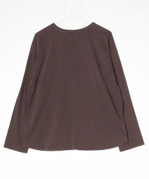 「MICA&DEAL」 長袖カットソー F ダークブラウン レディース_画像2