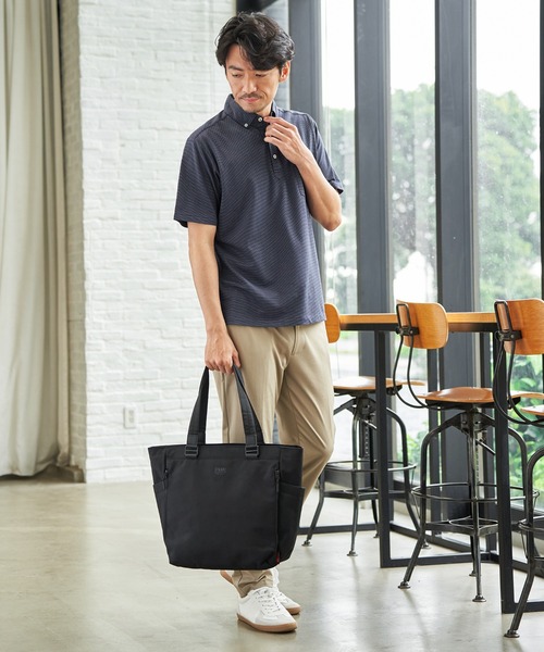 ショルダーバッグ 「MonoMax × 小泉孝太郎」1680Dトートバッグ「小泉孝太郎さん着用モデル」 メンズ | ikka | 12