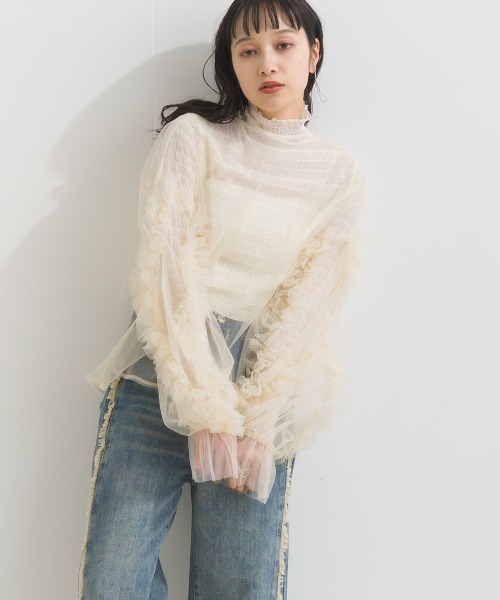 「terrace」 長袖カットソー MEDIUM ブラック レディース_画像4
