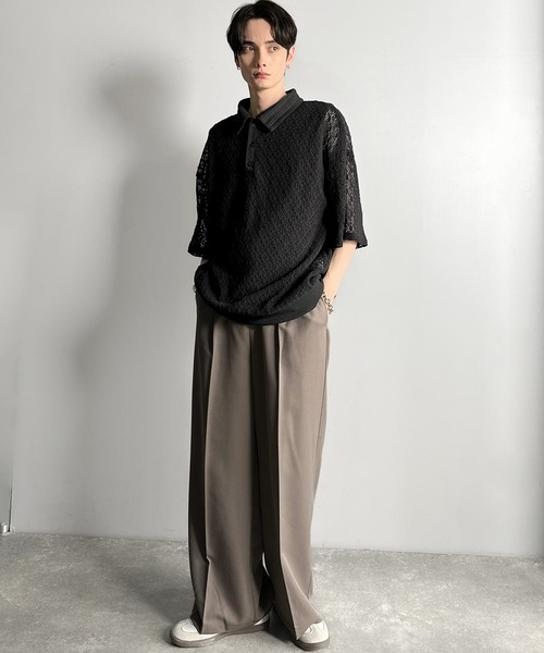「Classical Origin」 半袖シャツ LARGE ブルー メンズ_画像7