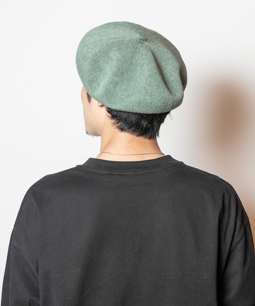 「CA4LA」 ベレー帽 ONESIZE グリーン レディース_画像7