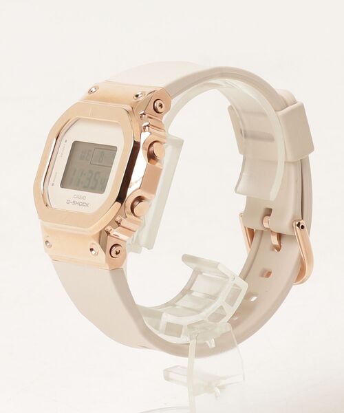 （59）【値下げ不可、美品】G-SHOCK ピンクゴールド　GM-S5600PG G-SHOCK 「G-SHOCK」 デジタル腕時計 FREE ピンクゴールド レディース
