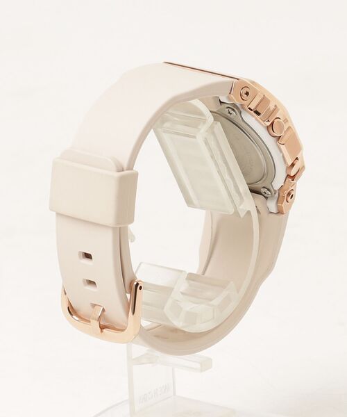 「G-SHOCK」 デジタル腕時計 FREE ピンクゴールド レディース_画像2