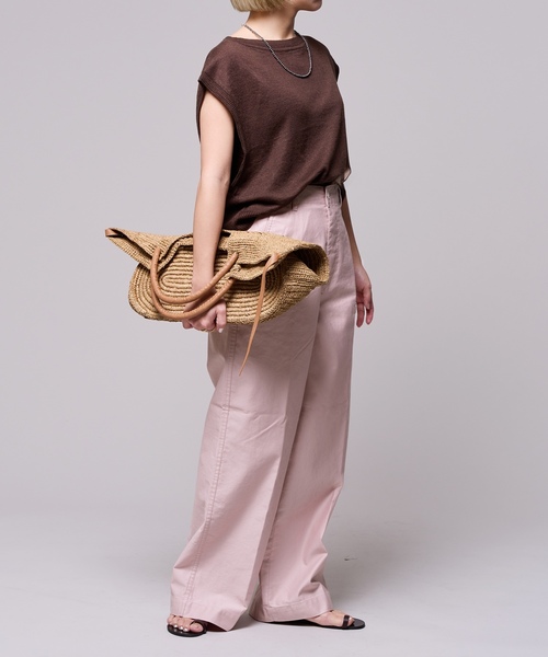 「IENA LA BOUCLE」 パンツ 34 ピンク レディース_画像3