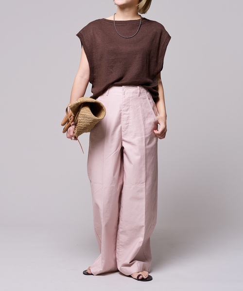 「IENA LA BOUCLE」 パンツ 34 ピンク レディース_画像8