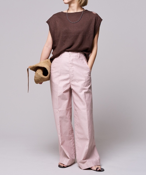 「IENA LA BOUCLE」 パンツ 34 ピンク レディース_画像9