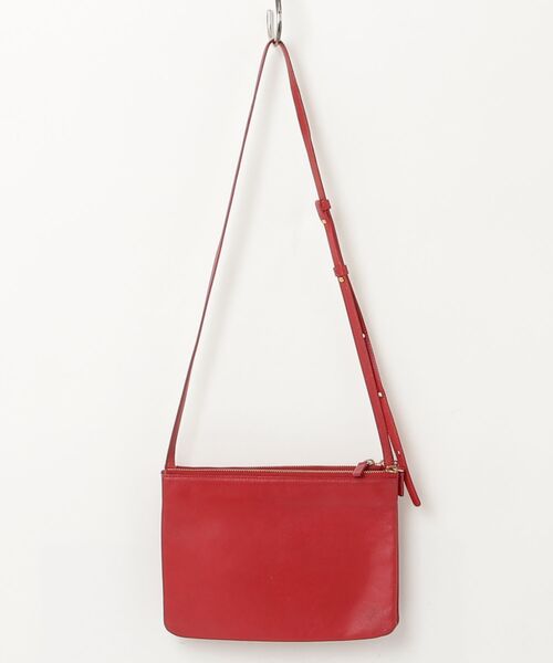 「CELINE」 トリオラージ ショルダーバッグ - レッド レディース_画像2