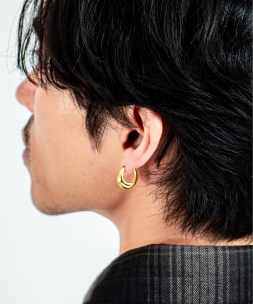 TOM WOOD（トムウッド） ピアス 「TOMWOOD」ice hoop small アイス