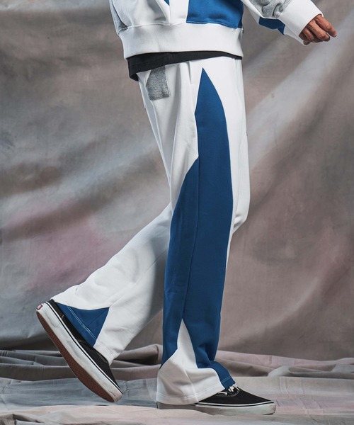 ANGENEHM（アンゲネーム） ワイドパンツ スウェットパンツ ジャージ