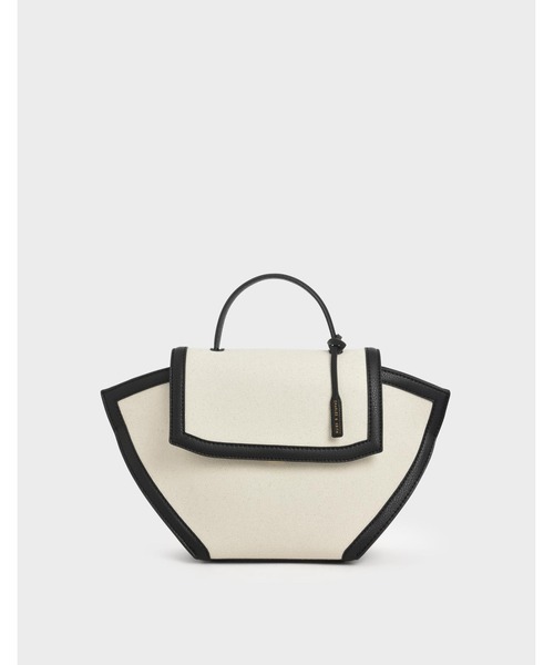 信頼 バッグ ハンドバッグ ラージトラペーズ トップハンドルバッグ Large Trapeze Top Handle Bag 人気特価激安 Alburhan In