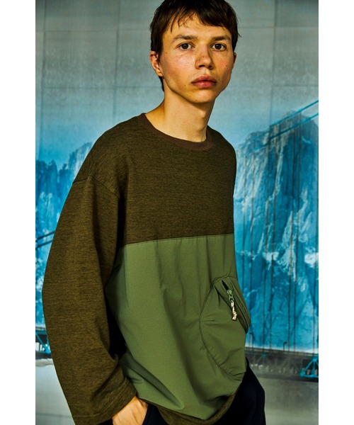 AlexanderLeeChang（アレキサンダーリーチャン） tシャツ BAG POCKET 