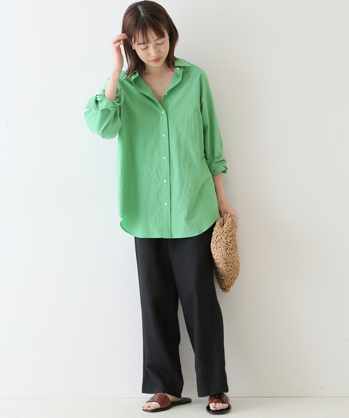 SLOBE IENA ソフトリネンリラックスパンツ◆新品未使用タグ付き SLOBE IENA パンツ リネンイージーパンツ : ZOZOTOWN Yahoo!店