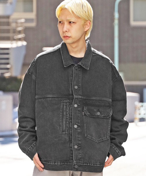 Levi's STAY LOOSE デニムジャケットM Levi's（リーバイス） デニムジャケット gジャン STAY LOOSE TYPE I