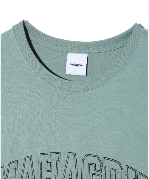 【mahagrid】25SS★ ECLIPSE LOGO STITCH LS TEE MAHAGRID