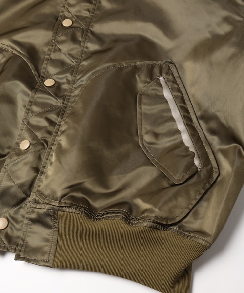 【美品】ジェネラルリサーチ袖下編み上げ MA-1 【M】 lsot301-78b.jpg