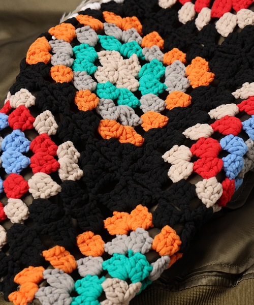 ma1 ma-1 CROCHET SLEEVE MA-1 メンズ レディースの画像