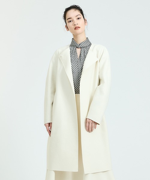 ESTNATION / リバーノーカラーコート レディース : ZOZOTOWN Yahoo!店 